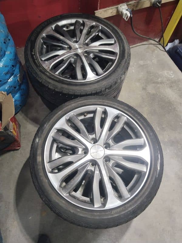 Honda Vezel Rim Tyre Modulo 0