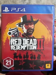 Play station CD Red Dead Redemption 2