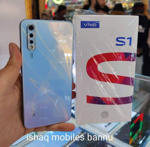 vivo s1 Stroge 4//128 GB PTA approved for sale 03252452771 2