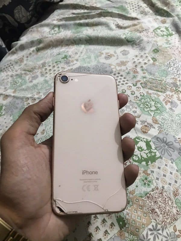 iphone 8 64gb non PTA battery iCloud org achi vali 0