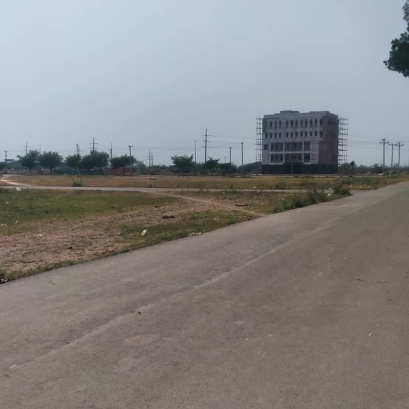 8 Marla Ready To Build Commercial Plot For Sale In Office Block In Paragon City Lahore High Street Block 0