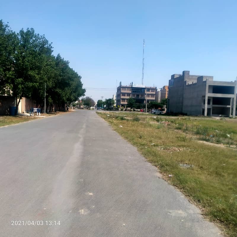 8 Marla Ready To Build Commercial Plot For Sale In Office Block In Paragon City Lahore High Street Block 7