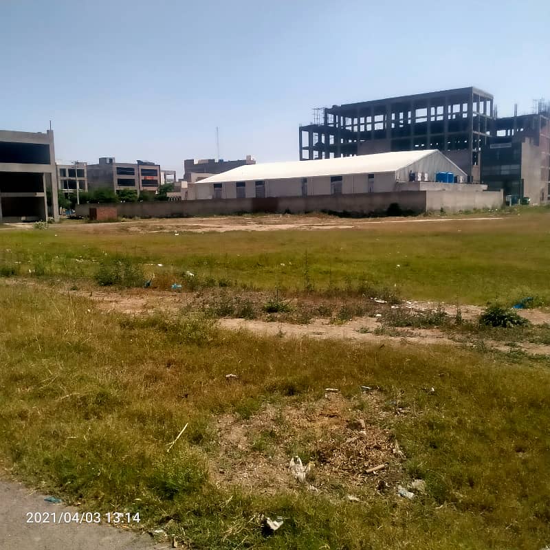 8 Marla Ready To Build Commercial Plot For Sale In Office Block In Paragon City Lahore High Street Block 8