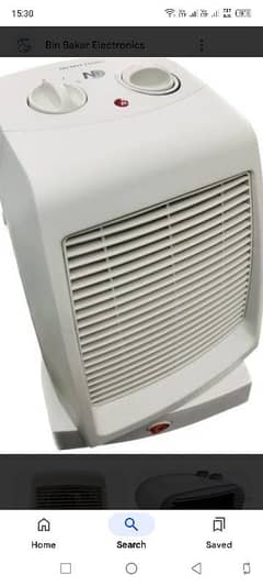 electric blower heater