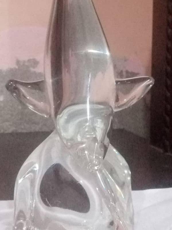 DAUM FRANCE CRYSTAL FIGURE, Dolphin 1