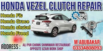 Honda Vezel FIT Freed Clutch Repair Door to Door