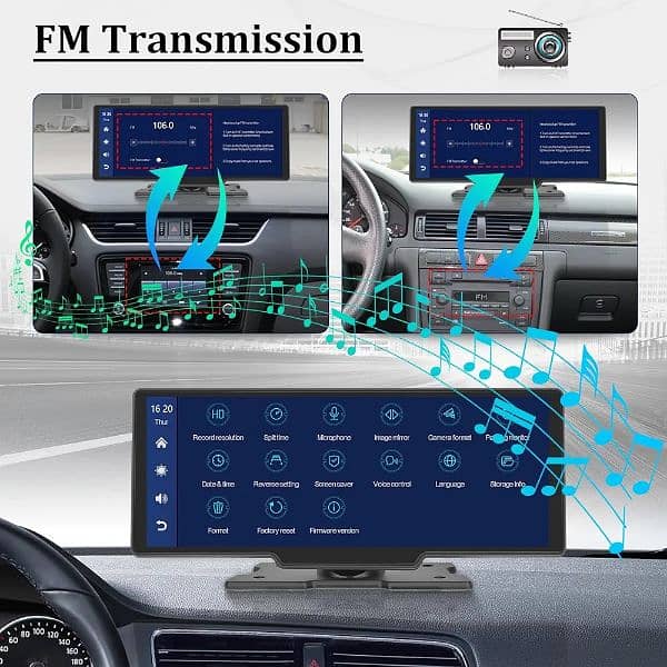 protable wireless carplay screenstereo 2