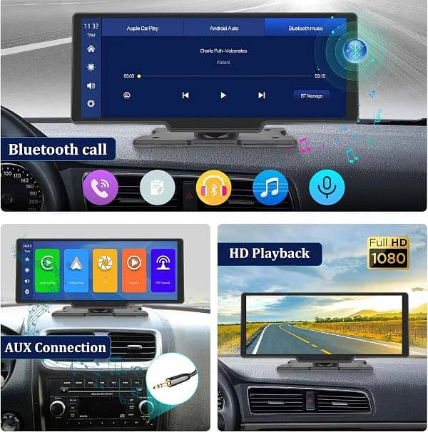 protable wireless carplay screenstereo 4