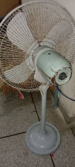 Padistal fan heavy weight with copper winding.