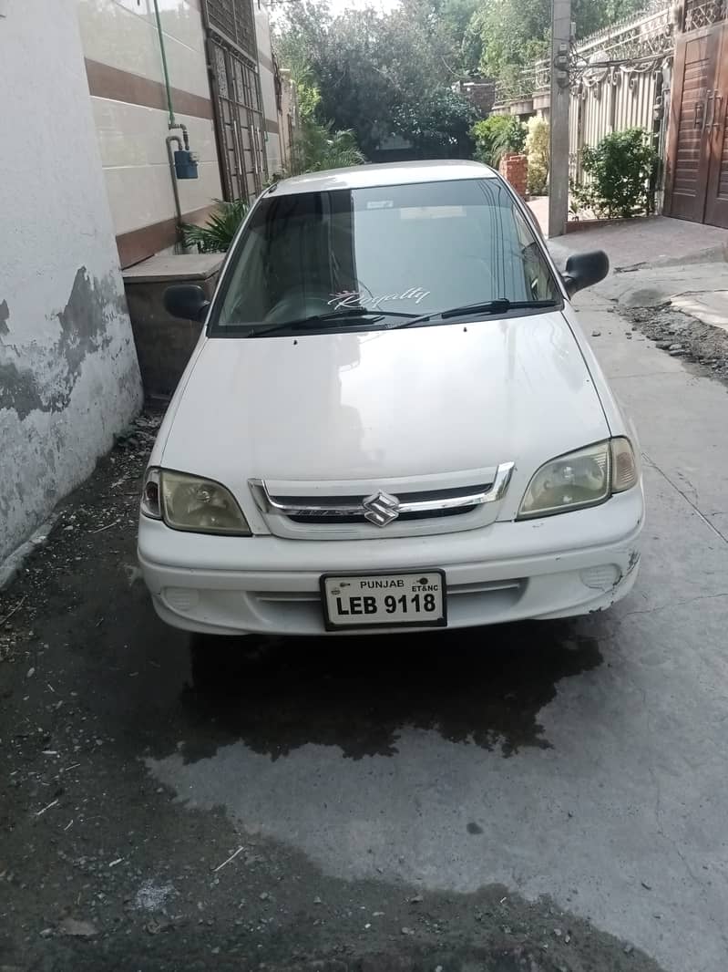 Suzuki Cultus VXR 2007 taqreeban original ha minor touching 4