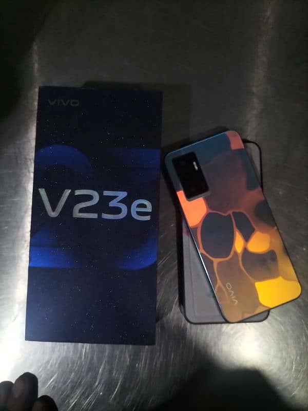 vivo v23e. 256gb 12gb good phone good battery  timing panel change ha 2