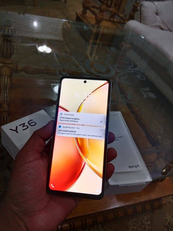 Vivo y36 8/256gb 10