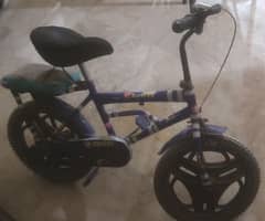 Blue Kids Bicycle in Good Condition