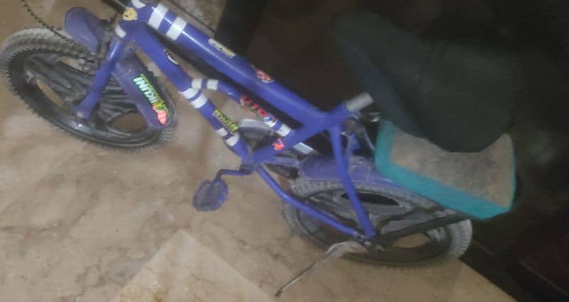 Blue Kids Bicycle in Good Condition 1