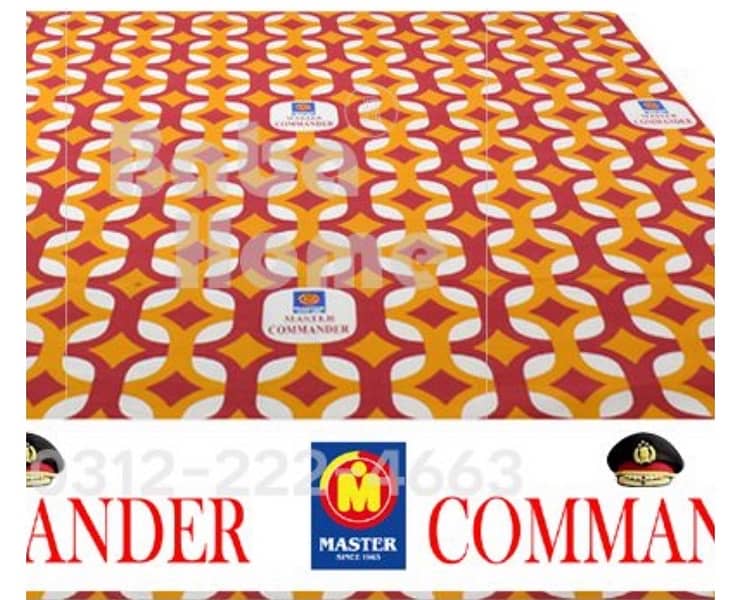 2 single single mattress 4 inch commander molty foam 0