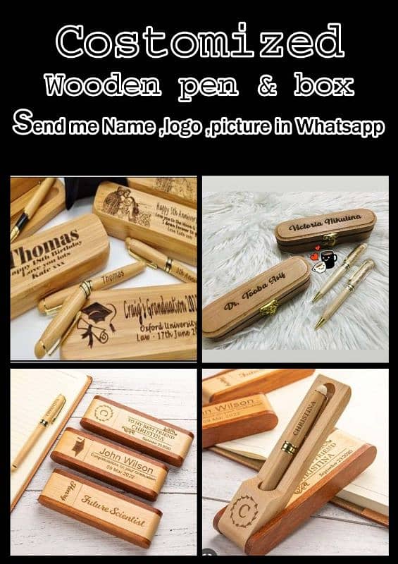 All kinds of customized items are available |  Customize WoodenPen 0