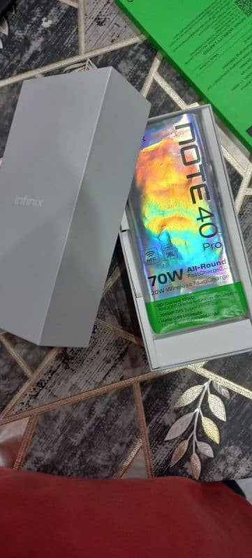 infinix note 40 pro lush condition. . 256gb 5