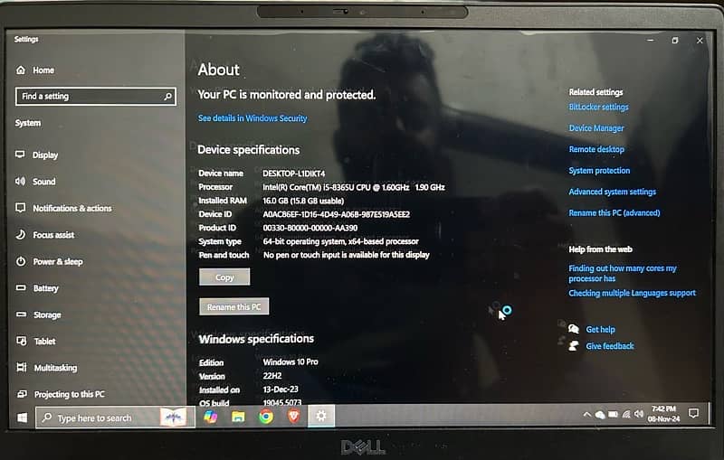 Dell Latitude 7300 1