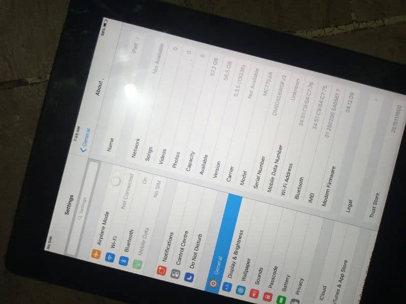 Apple Ipad 2 64GB Non Pta With Cable 7