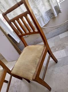 Dining table with eight chairs