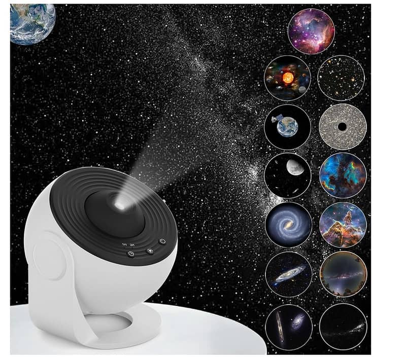 Planetarium Solar System Galaxy Starry Moon Sky Night Light Projector 0