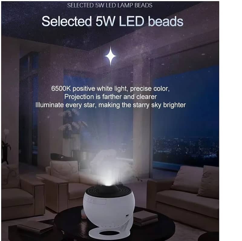 Planetarium Solar System Galaxy Starry Moon Sky Night Light Projector 8