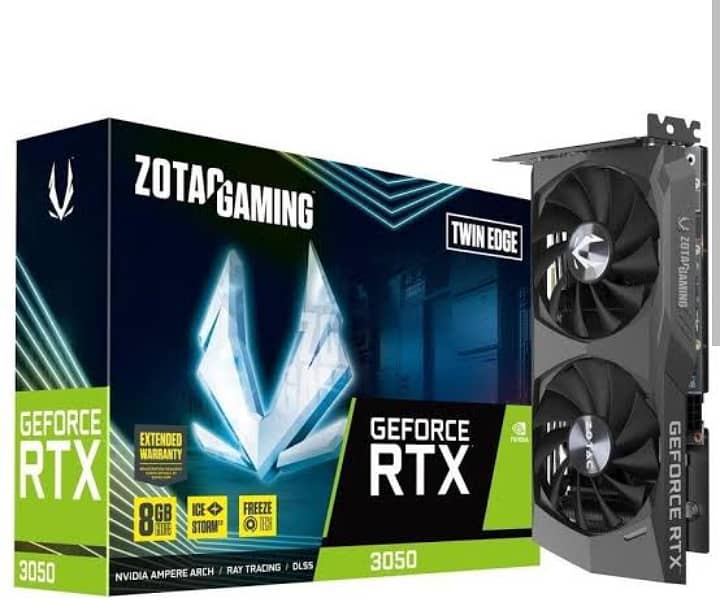 Zotak RTX 3050 8gb Gddr6 0