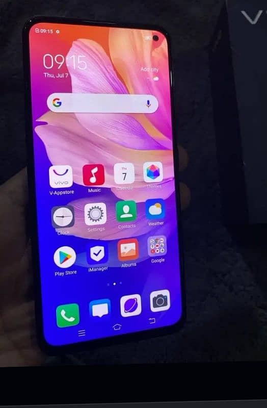 vivo v17.8. 256 official with box 0