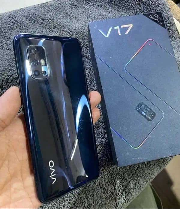 vivo v17.8. 256 official with box 2