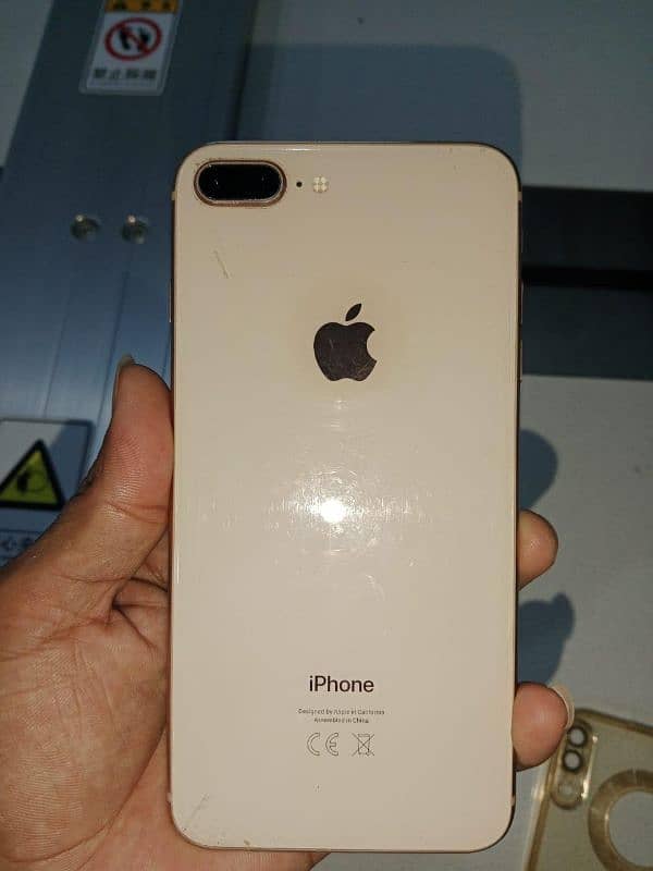 I phone 8 plus all ok ha janman price 58k ha pata approved 2