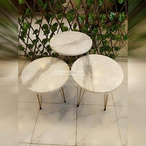 3 PCs coffee table set 1