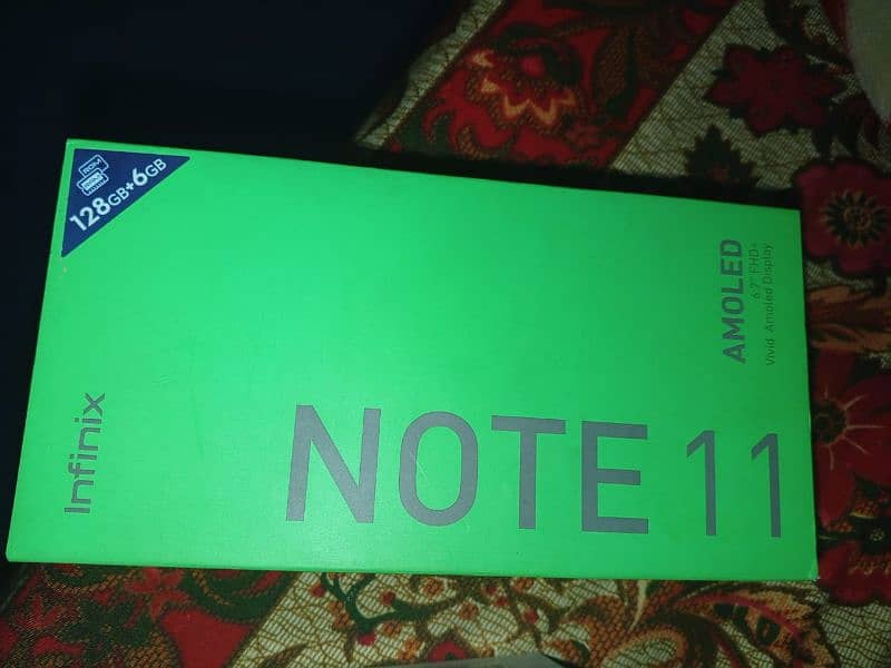 Infinix note 11 urgent sale 9