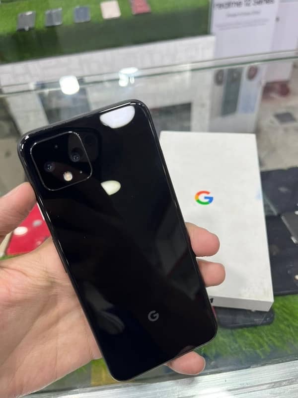 google pixel 4 with box 4