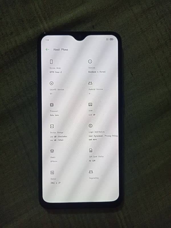 oppo reno Z 8,256 2