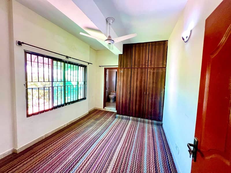 1220 SQ FT 3 BEDROOM FLAT FOR SALE MULTI F-17 ISLAMABAD SUI GAS ELECTRICITY WATER SUPPLY AVAILABLE SECOND FLOOR 1220 SQ FT 3