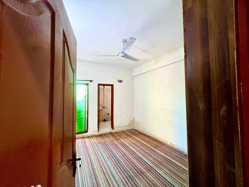 1220 SQ FT 3 BEDROOM FLAT FOR SALE MULTI F-17 ISLAMABAD SUI GAS ELECTRICITY WATER SUPPLY AVAILABLE SECOND FLOOR 1220 SQ FT 10