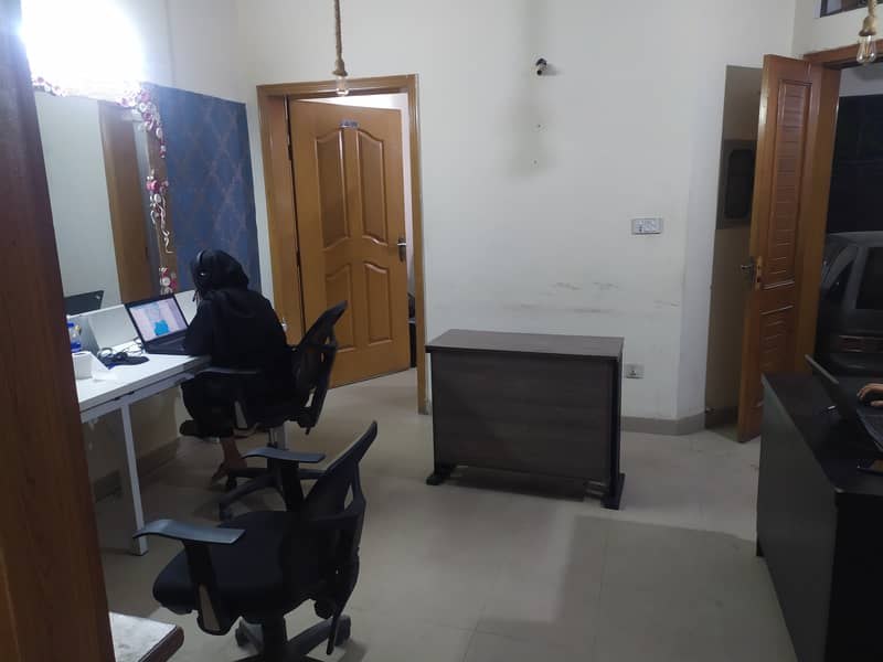 Furnished Office space solar,100mb wifi & Furnished Paying Guest Rooms 9