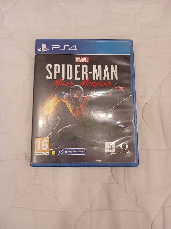 ps4 disk games no. 1 miles morales price 7,500 no. 2 tekken7 price 4,500 3