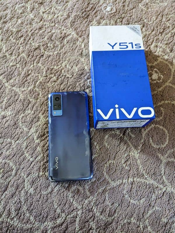 vivo Y51s Official Pta approved with box. 1