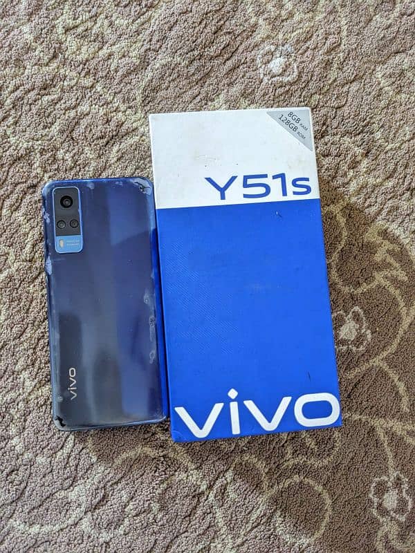 vivo Y51s Official Pta approved with box. 2