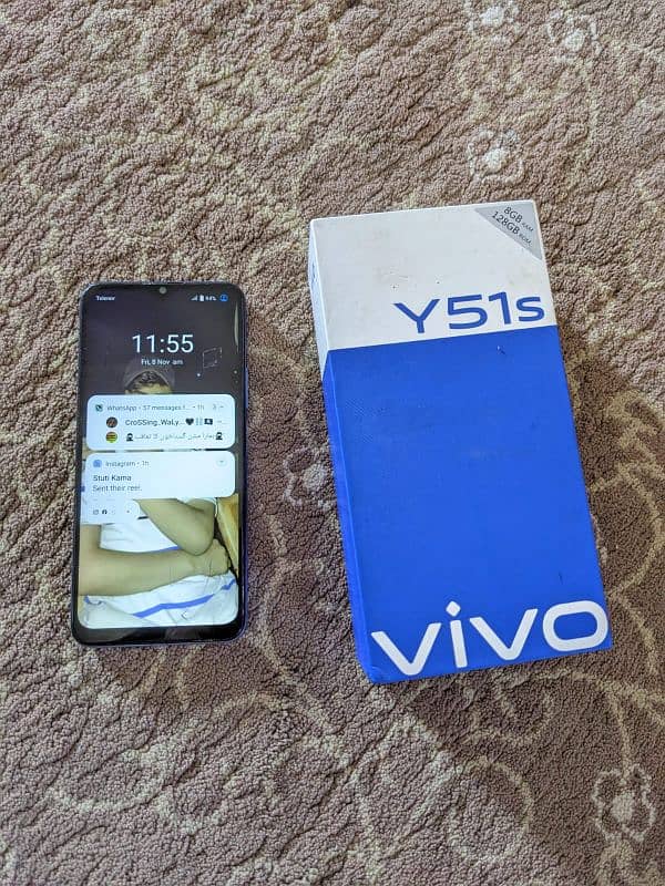 vivo Y51s Official Pta approved with box. 4