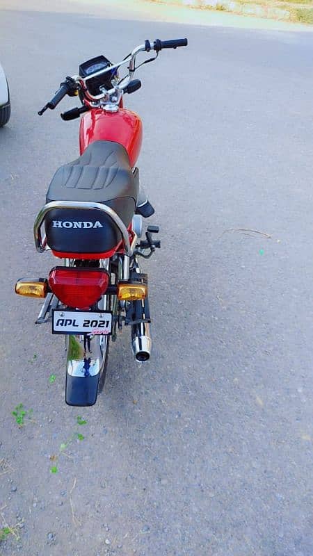 Honda cd70 2021 lush condition 4