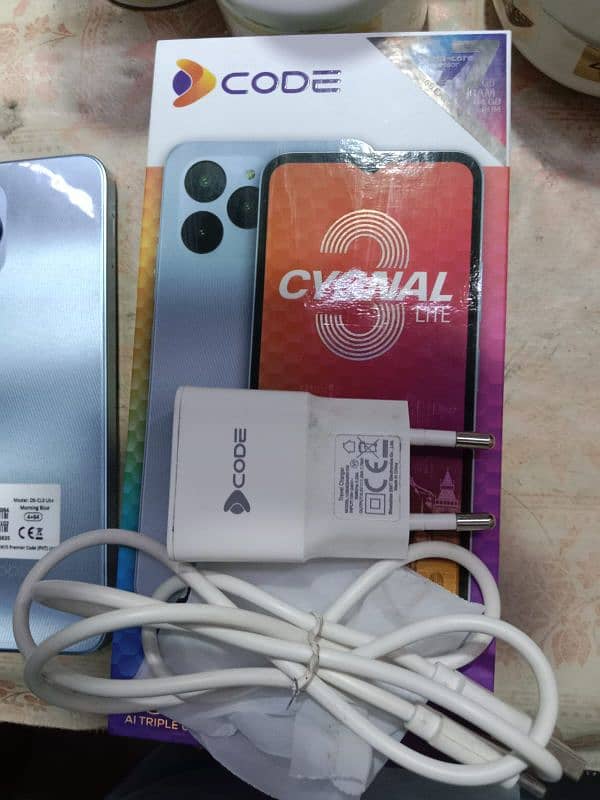 decode cygnal 3 lite with original box and original charger 2