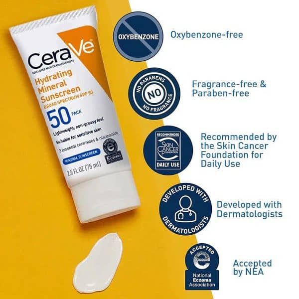 CeraVe 4-in-1 Skincare Kit: Night Cream, Sunblock, Cleanser & Serum fo 1