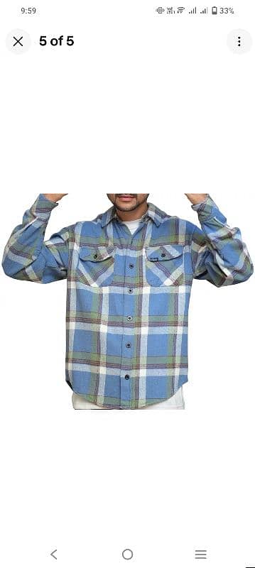 Export Left Over Shipment Flannel Shirts Available for sale 2