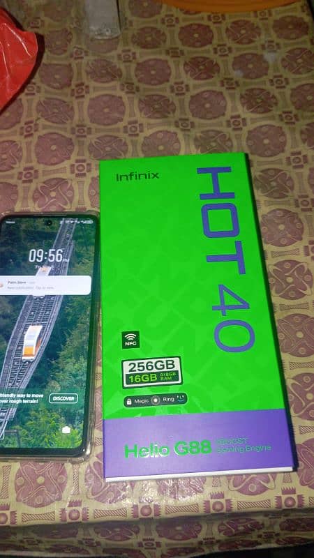 infinix Hot 40 (16ram 256 GB storage) 3