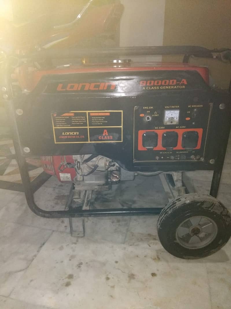 Loncin 6.5 kva (9000D-A) A Class Generator for Sale 3