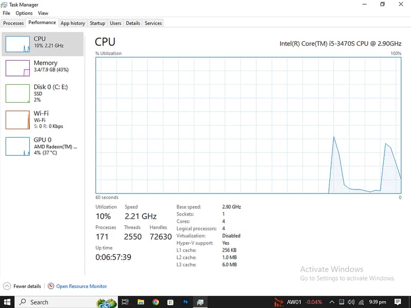 Intel Core i5 3rd Gen (3470S) 2.90 GHz Complete Setup. 8