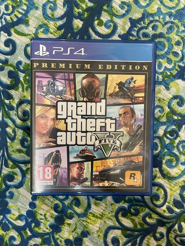 GTA 5 Premium Edition PS4 0