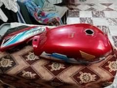 70cc bike  tanki tapy 19 model